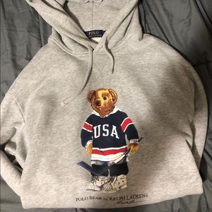 Polo Ralph Lauren Hoodie(USA Polo Bear)